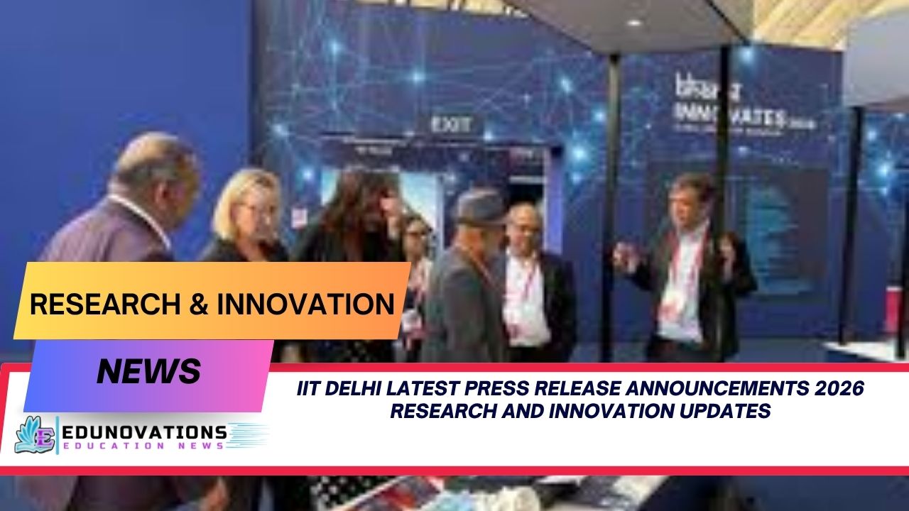 IIT Delhi latest press release announcements 2026 research and innovation updates