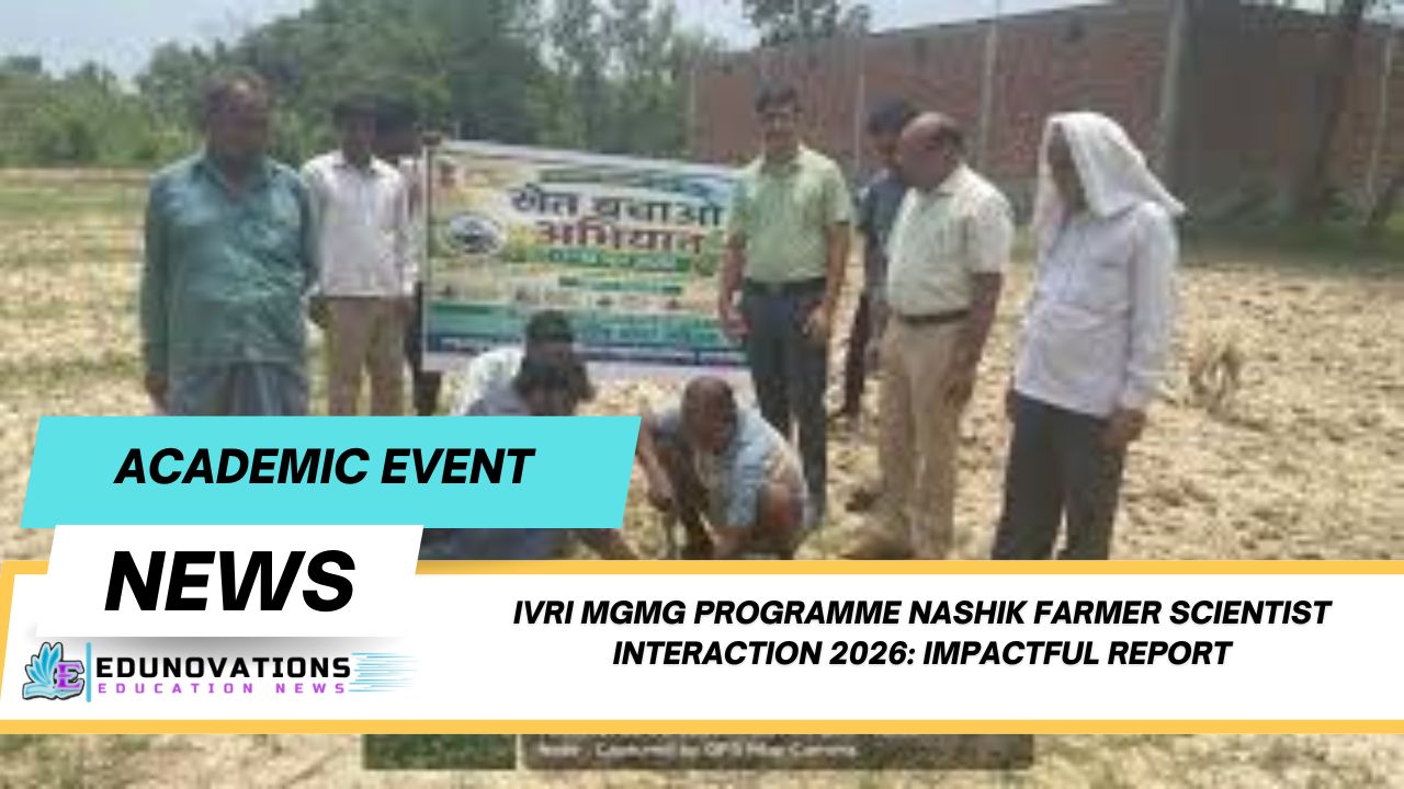 IVRI MGMG programme Nashik farmer scientist interaction 2026