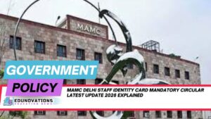 MAMC Delhi staff identity card mandatory circular latest update 2026