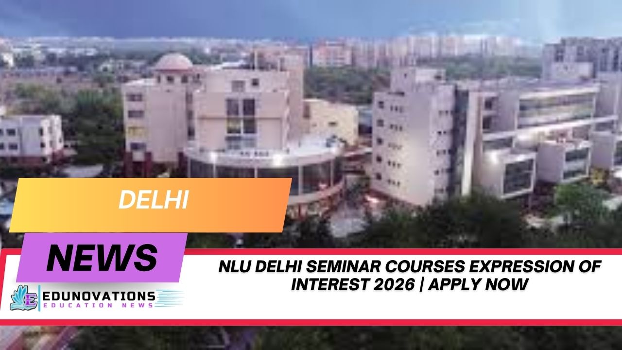 NLU Delhi seminar courses expression of interest 2026