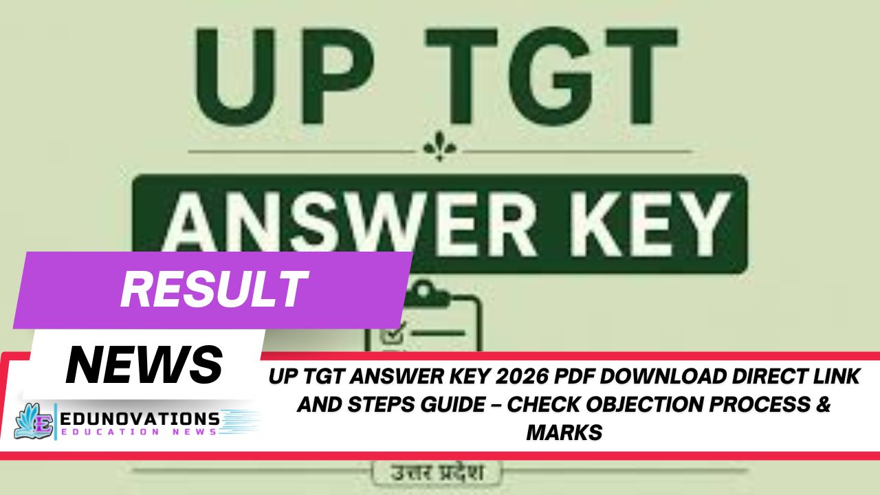 UP TGT Answer Key 2026 PDF download direct link and steps guide