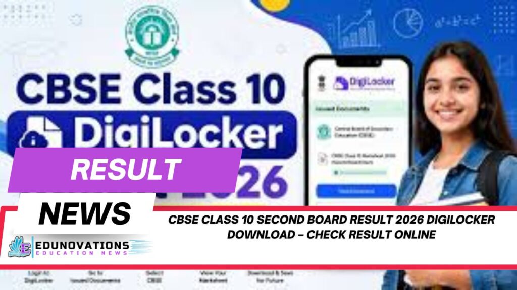 cbse class 10 second board result 2026 digilocker download