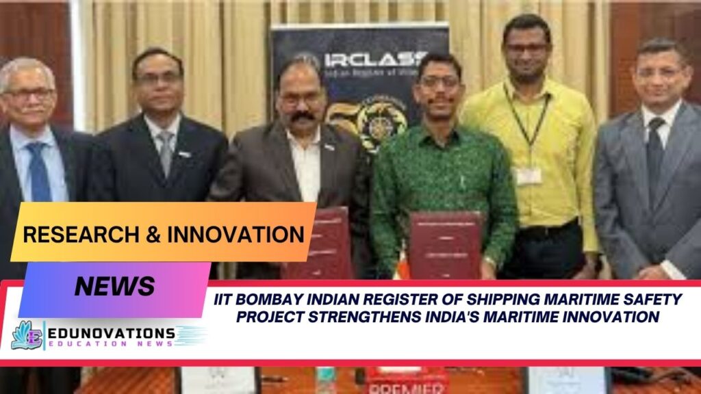 iit bombay indian register of shipping maritime safety project
