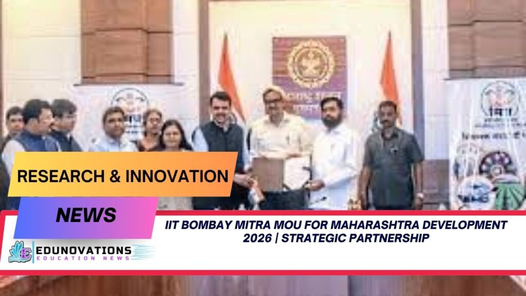 iit bombay mitra mou for maharashtra development 2026