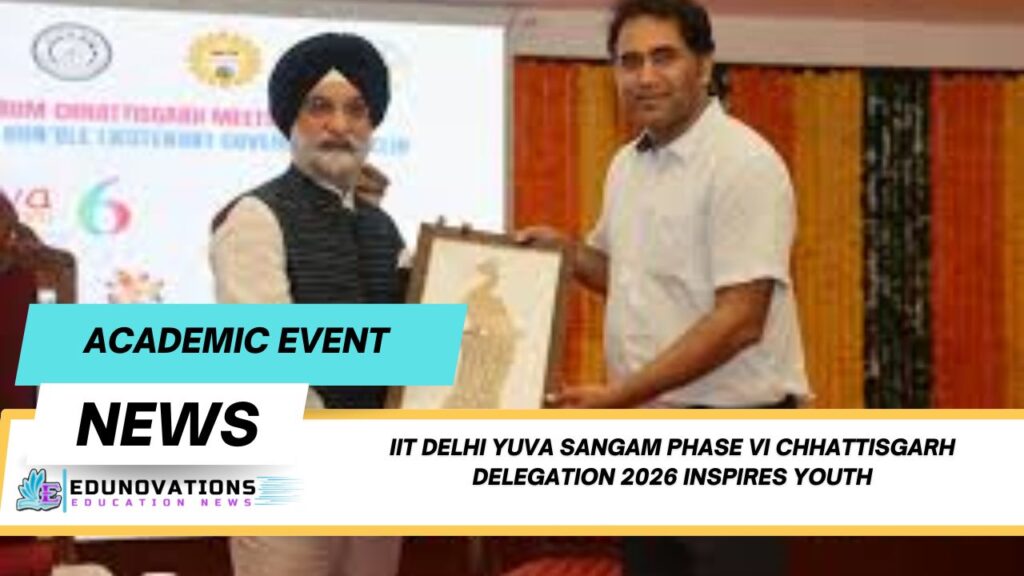 iit delhi yuva sangam phase vi chhattisgarh delegation 2026