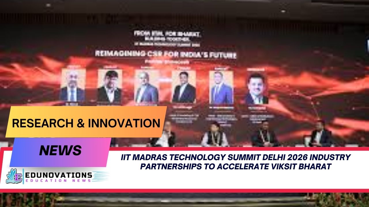 iit madras technology summit delhi 2026 industry partnerships