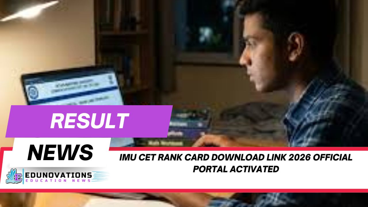 imu cet rank card download link 2026 official portal