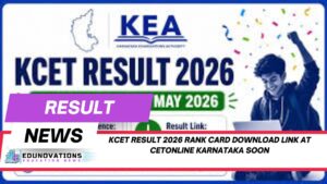 kcet result 2026 rank card download link at cetonline karnataka