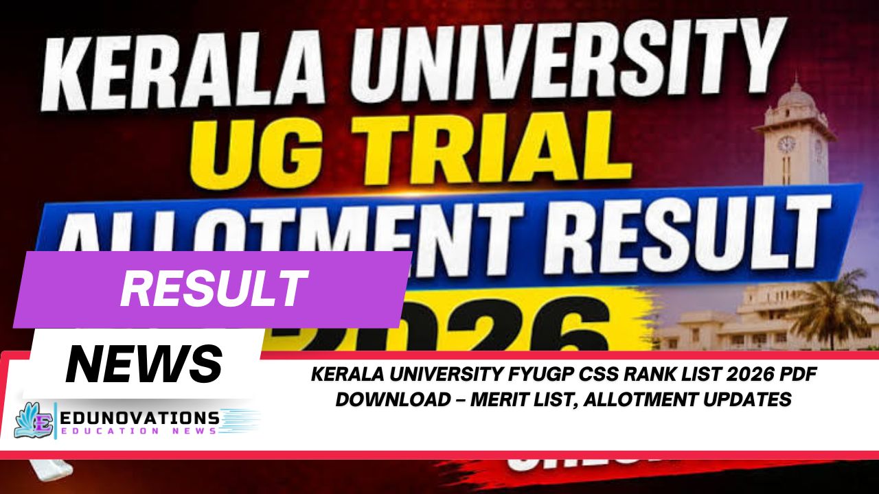 kerala university fyugp css rank list 2026 pdf download