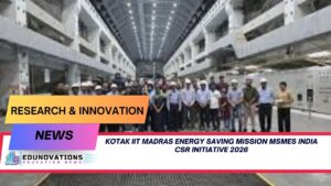 kotak iit madras energy saving mission msmes india csr initiative 2026