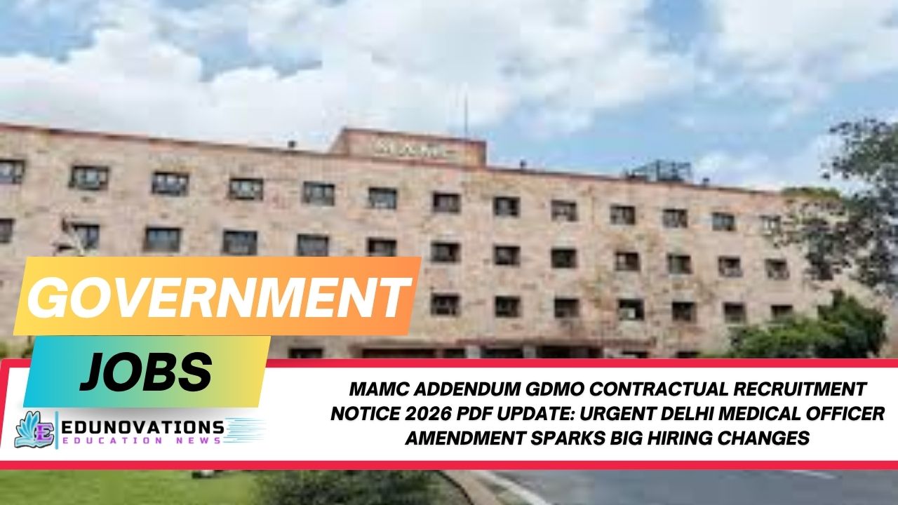 mamc addendum gdmo contractual recruitment notice 2026 pdf update