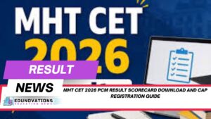 mht cet 2026 pcm result scorecard download and cap registration