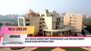 nlu delhi assistant professor law recruitment exam 2026