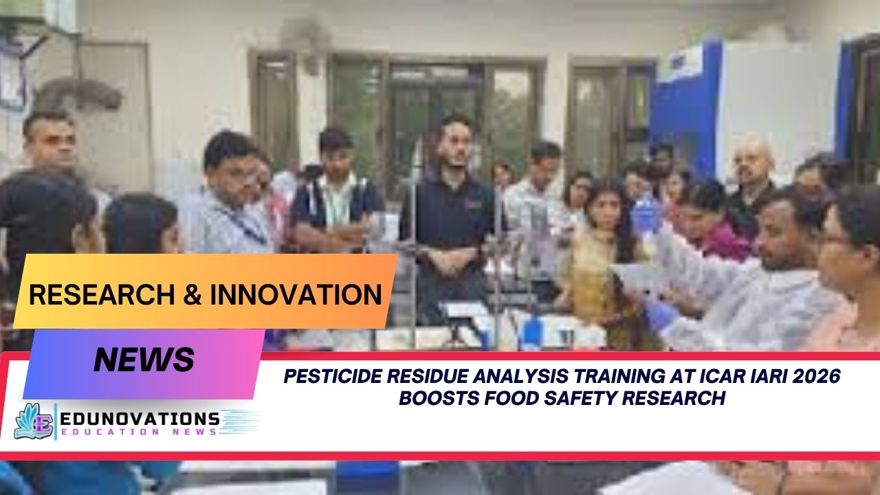 pesticide residue analysis training at ICAR IARI 2026
