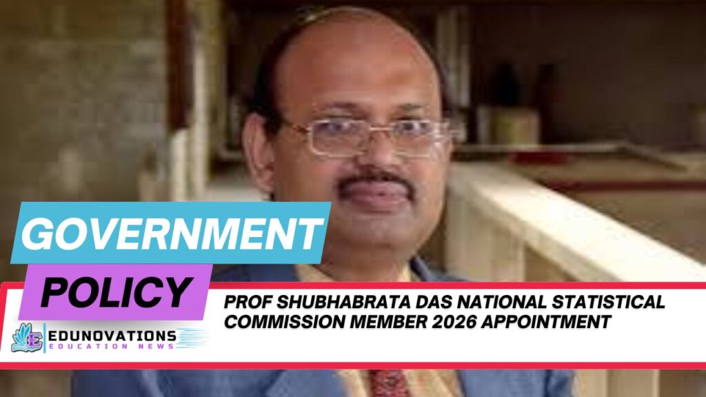 prof shubhabrata das national statistical commission member 2026