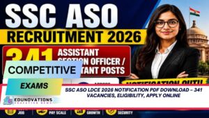 ssc aso ldce 2026 notification pdf download