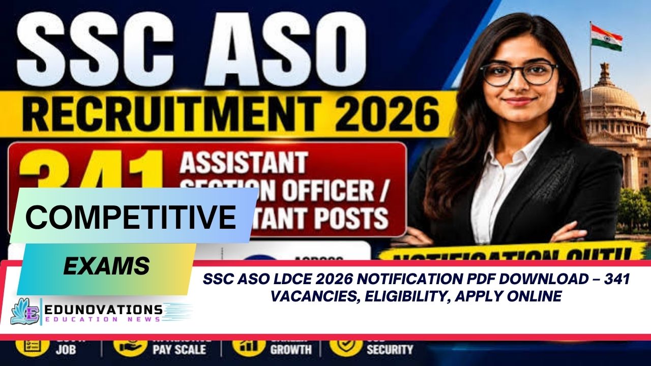ssc aso ldce 2026 notification pdf download
