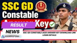 ssc gd constable 2026 answer key download link login details