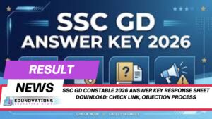 ssc gd constable 2026 answer key response sheet download