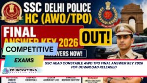ssc head constable awo tpo final answer key 2026 pdf download