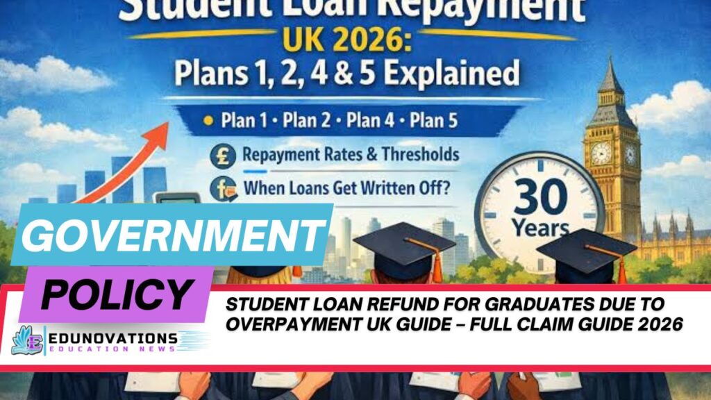 student loan refund for graduates due to overpayment UK guide
