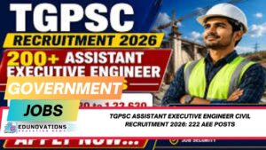 tgpsc assistant executive engineer civil recruitment 2026