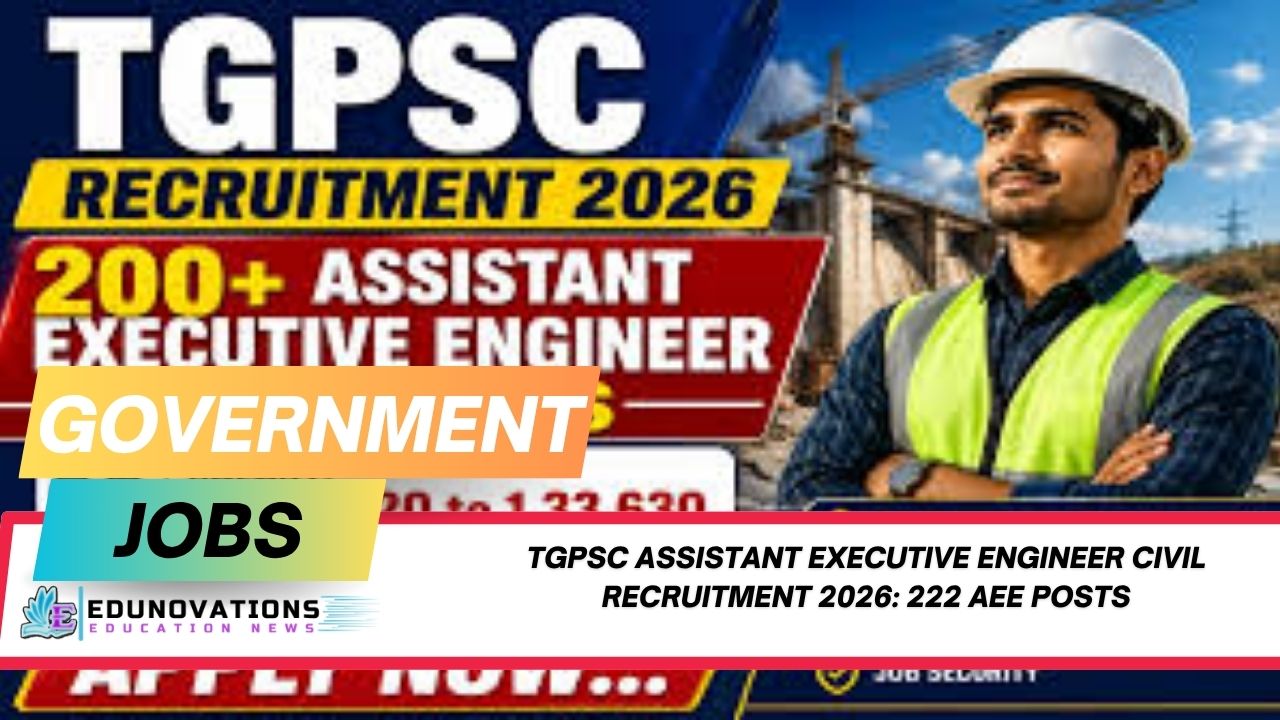 tgpsc assistant executive engineer civil recruitment 2026