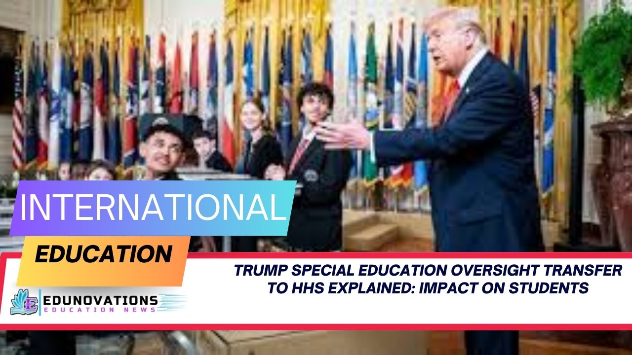 trump special education oversight transfer to hhs explained