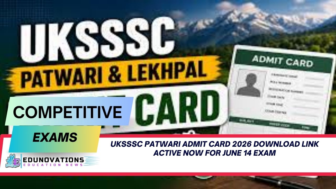 UKSSSC Patwari Admit Card 2026 Download Link Active Now for June 14 Exam