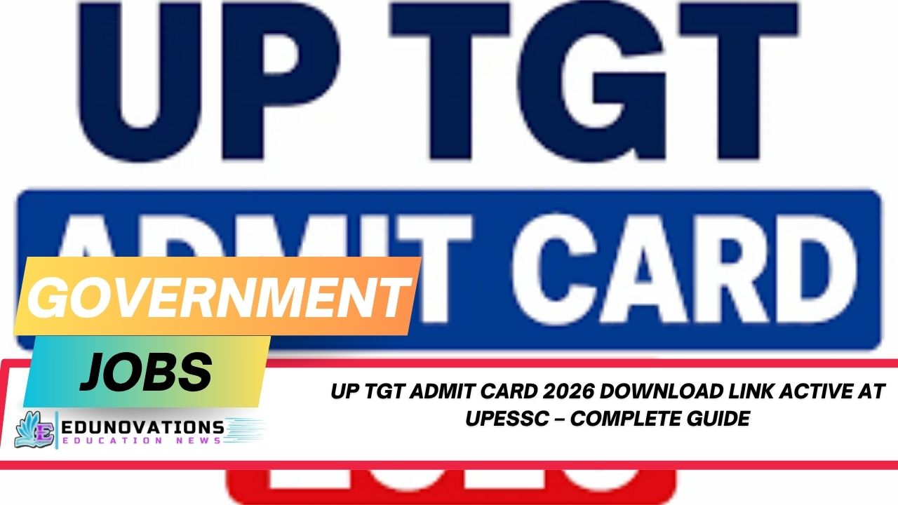 up tgt admit card 2026 download link active at upessc