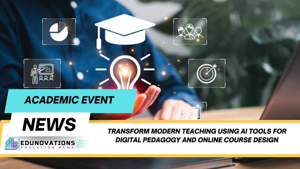 AI tools for digital pedagogy and online course design