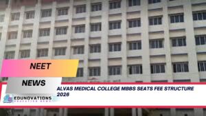 Alvas Medical College MBBS seats fee structure 2026