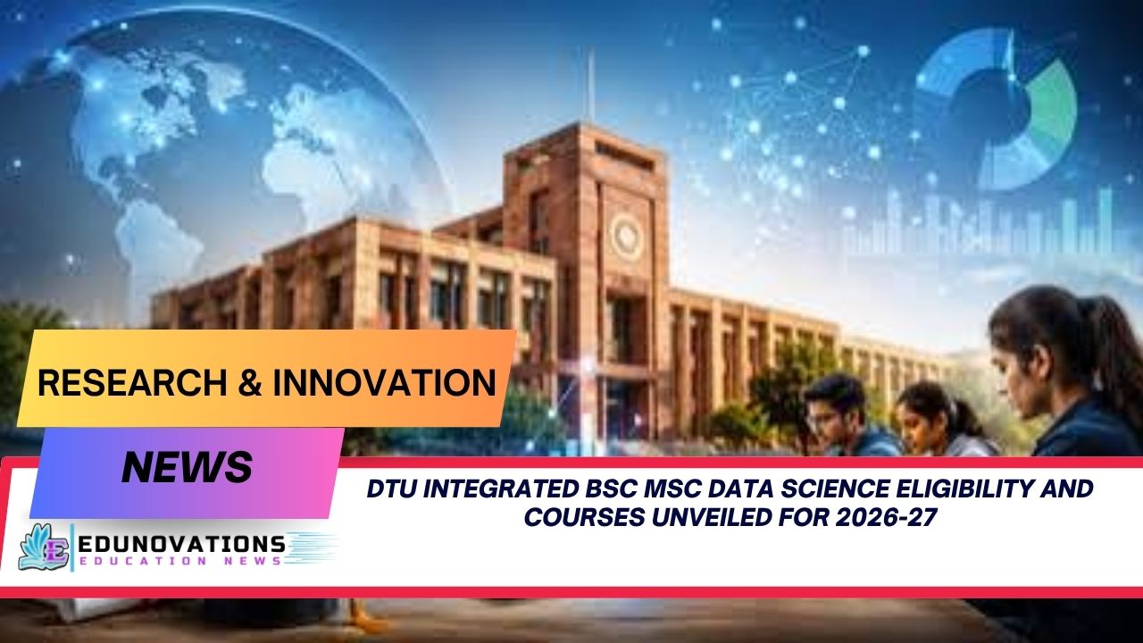DTU integrated BSc MSc data science eligibility and courses