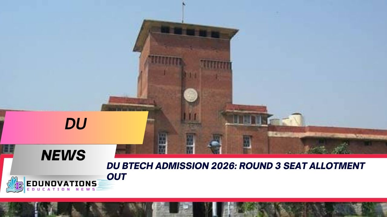 DU BTech admission 2026