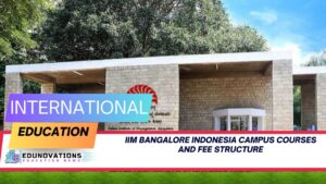 IIM Bangalore Indonesia campus courses and fee structure