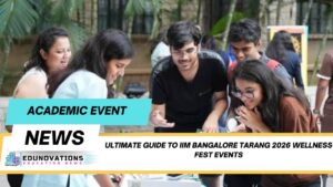 IIM Bangalore Tarang 2026 wellness fest events
