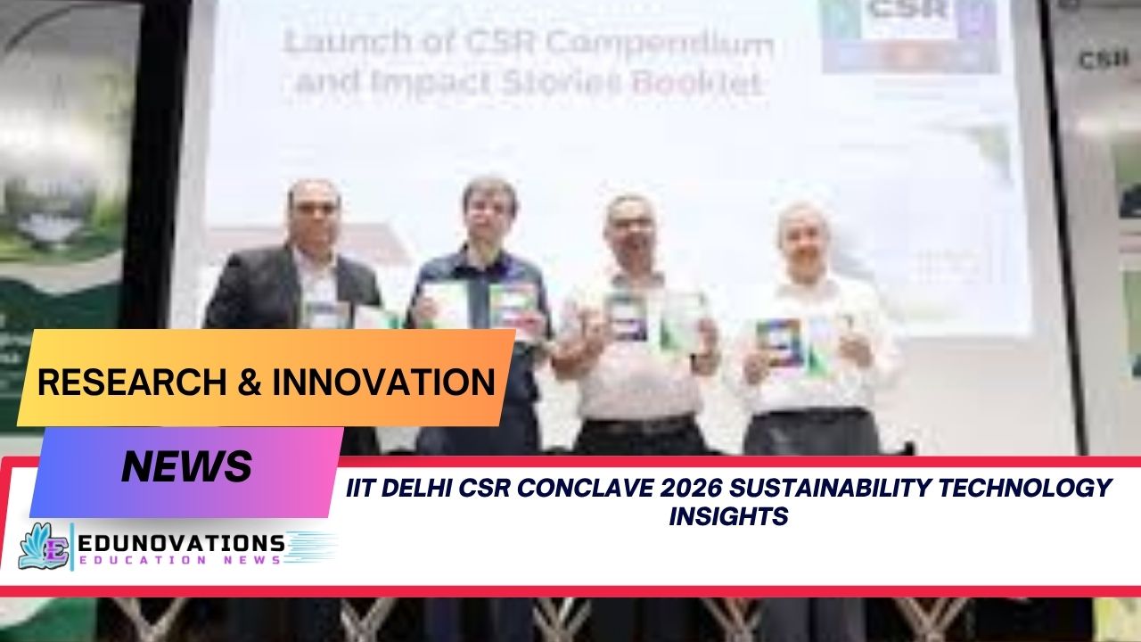 IIT Delhi CSR Conclave 2026 sustainability technology insights