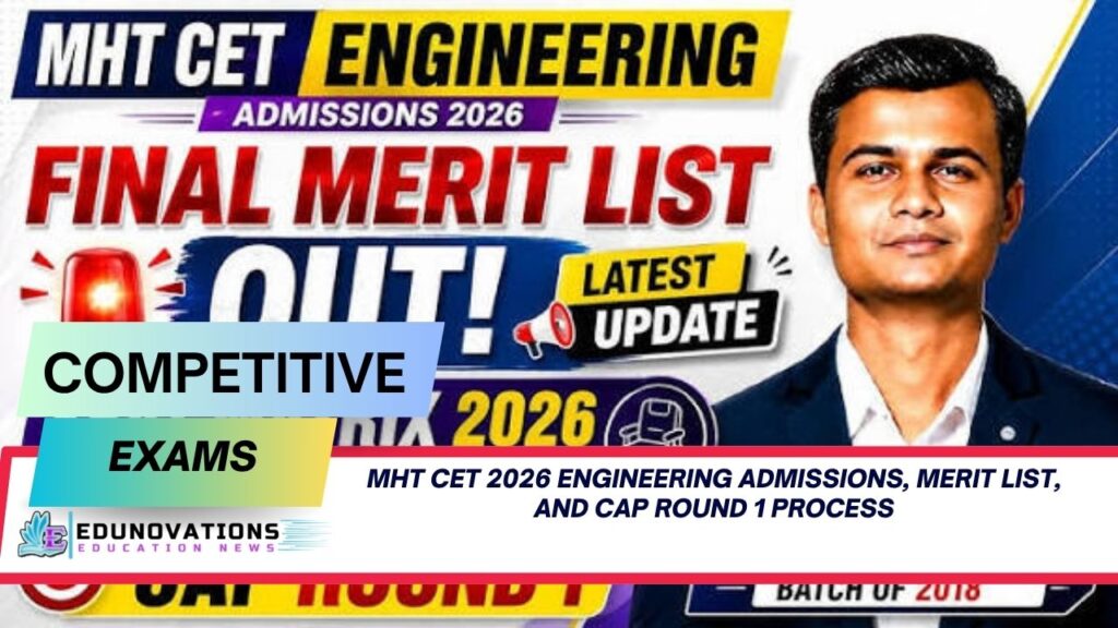 MHT CET 2026 Engineering Admissions