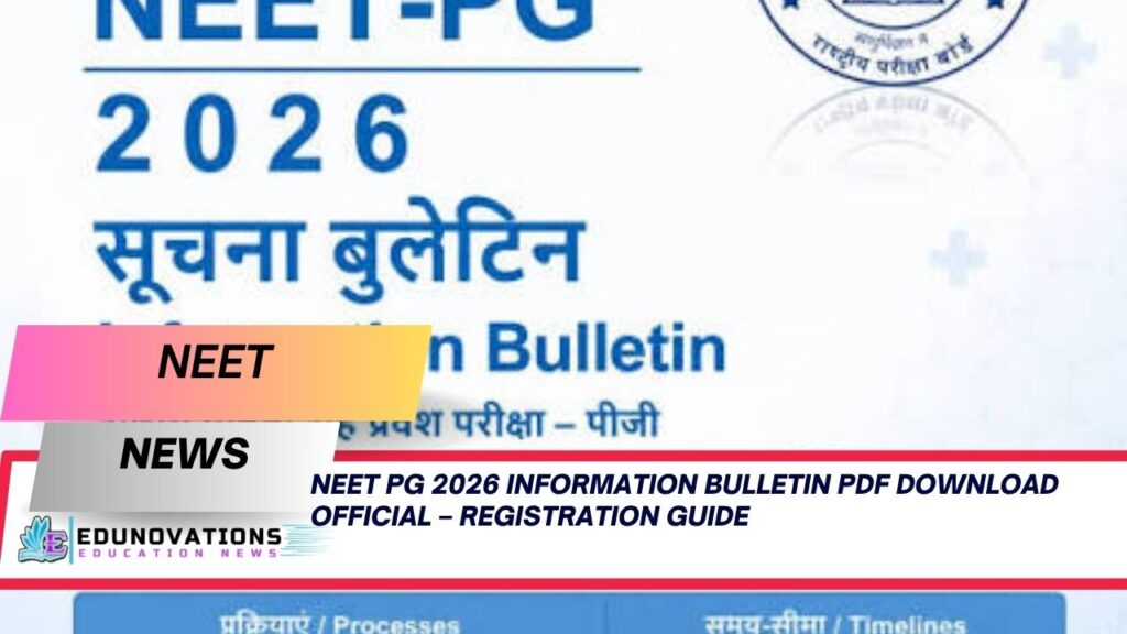 NEET PG 2026 information bulletin PDF download official