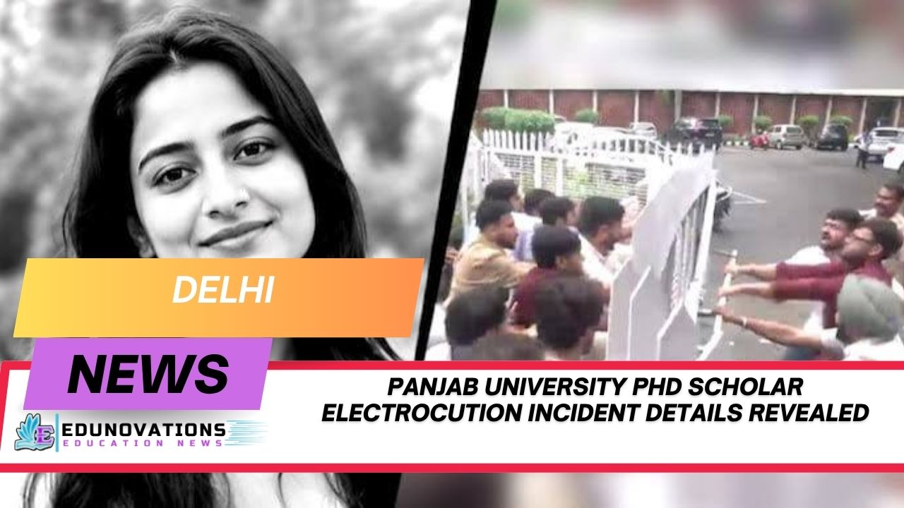 Panjab University PhD scholar electrocution incident details