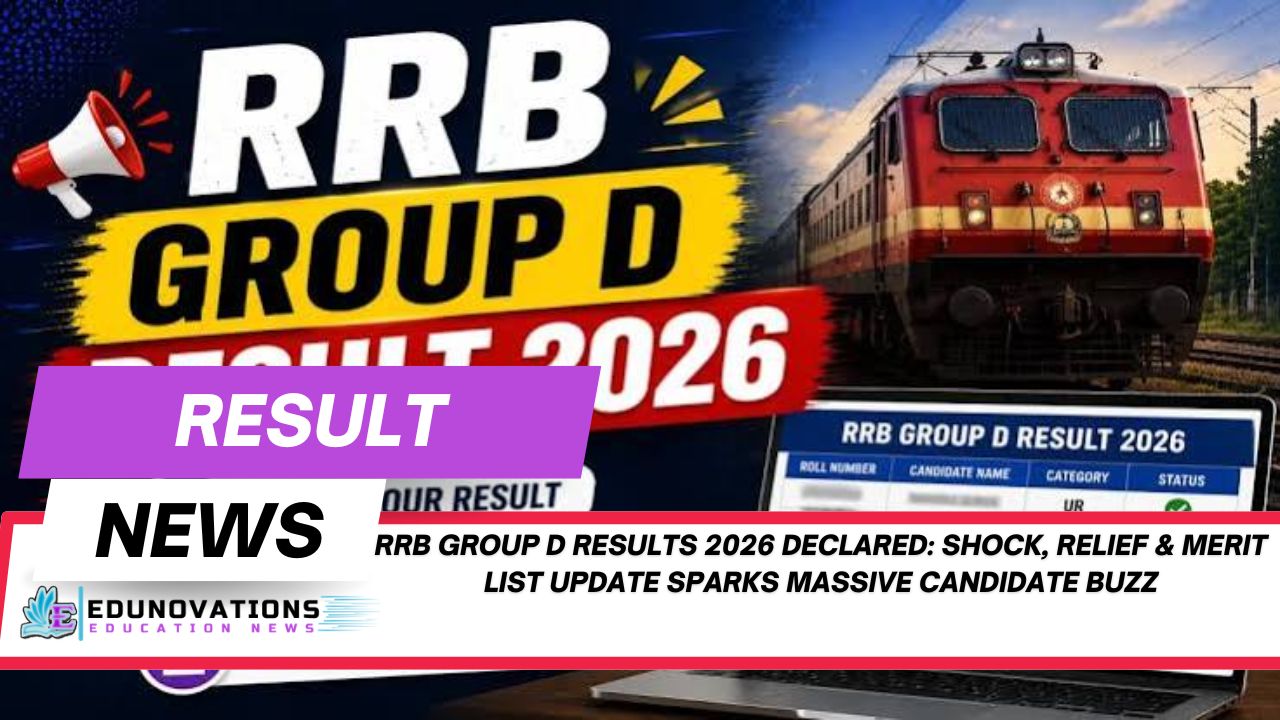 RRB Group D Results 2026 Declared