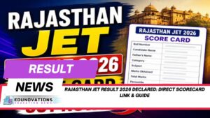 Rajasthan JET Result 2026