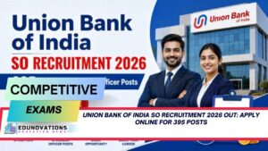 Union Bank of India SO Recruitment 2026