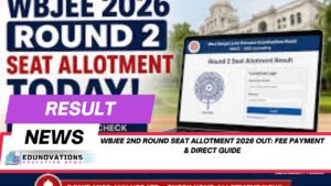 WBJEE 2nd round seat allotment 2026