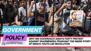 Why did Cockroach Janata Party protest against Dharmendra Pradhan
