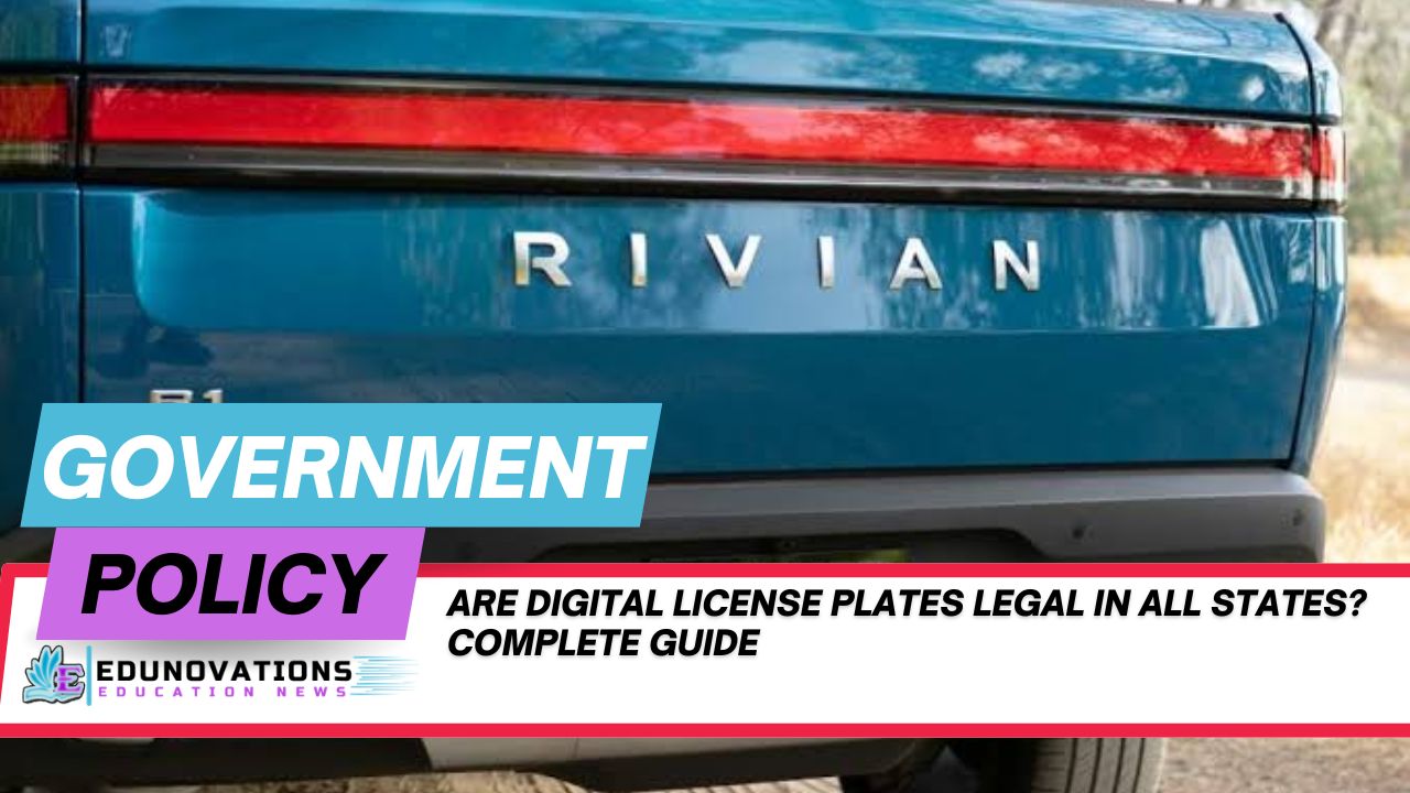 are digital license plates legal in all states