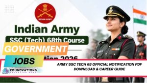 army ssc tech 68 official notification pdf download
