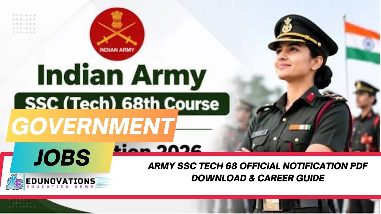 army ssc tech 68 official notification pdf download