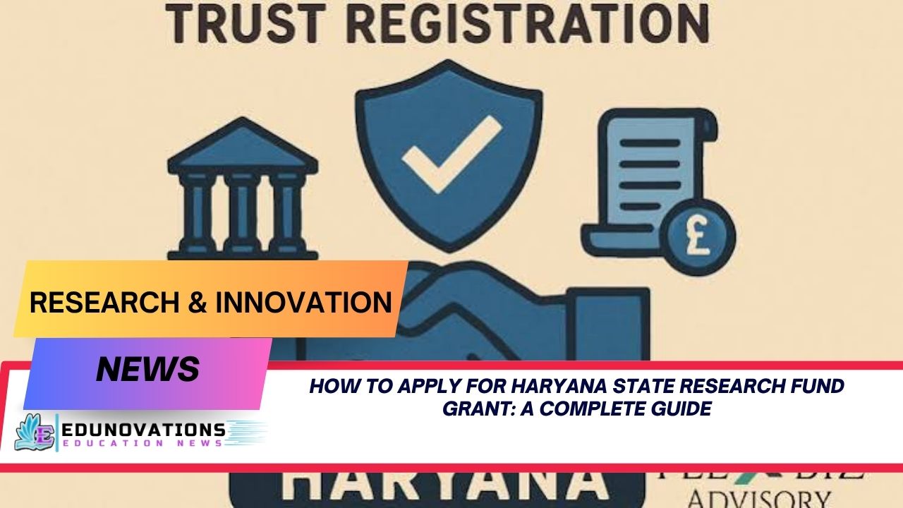 how to apply for haryana state research fund grant