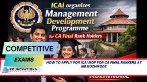 how to apply for icai mdp for ca final rankers